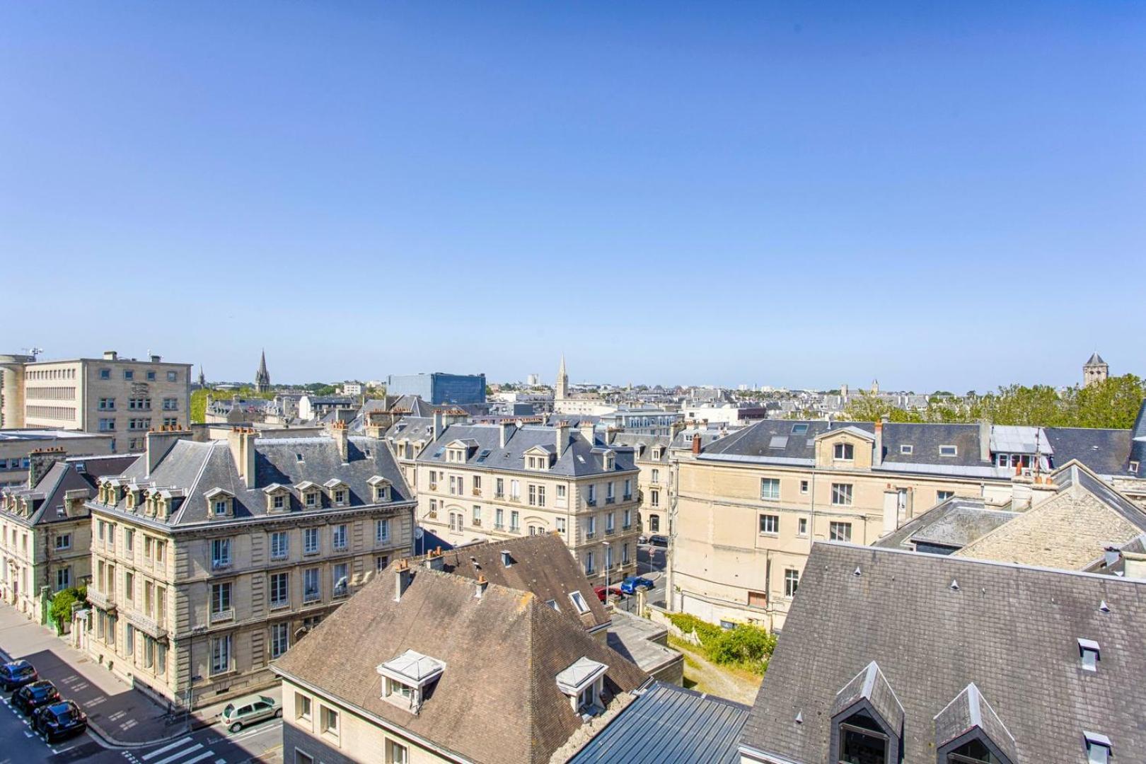 Panoramic Suite Unique View & Private Parking Caen Exterior foto